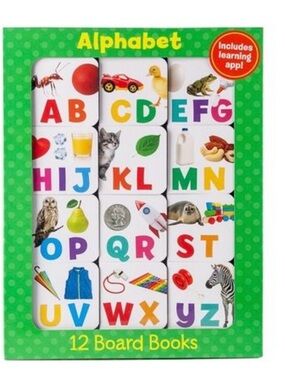 Alphabet (12 Board Book Set) -- Little Grasshopper Books for Toddlers